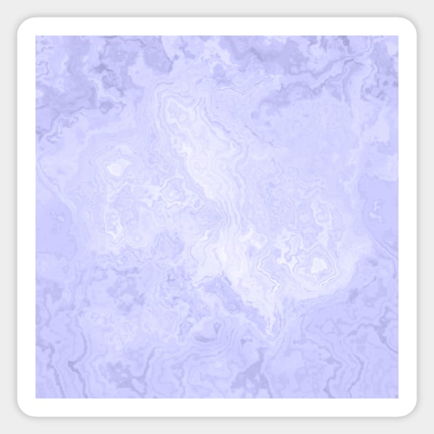 Purple Watercolor Marble Stone Sticker by Moon Art